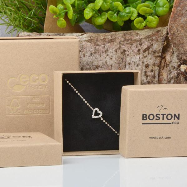 BOSTON ECO: Des écrins à bijoux écologiques - maintenant disponibles avec un intérieur durable