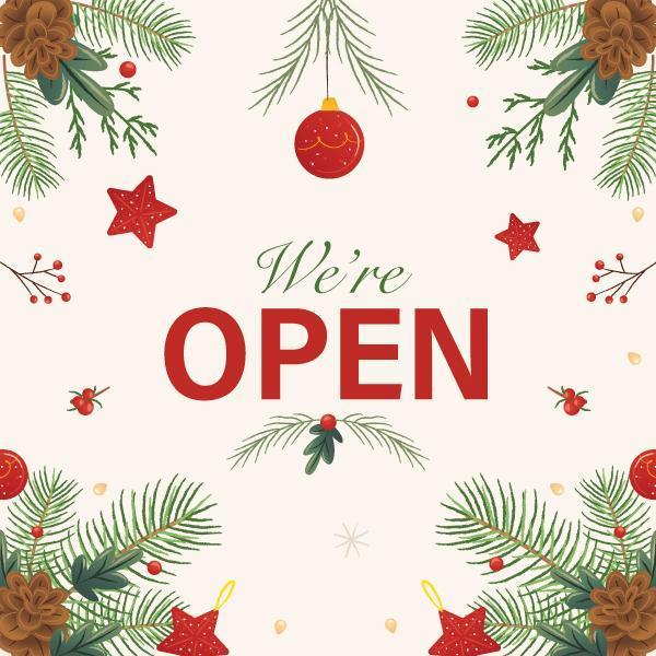 Extended Opening Hours - December 2021