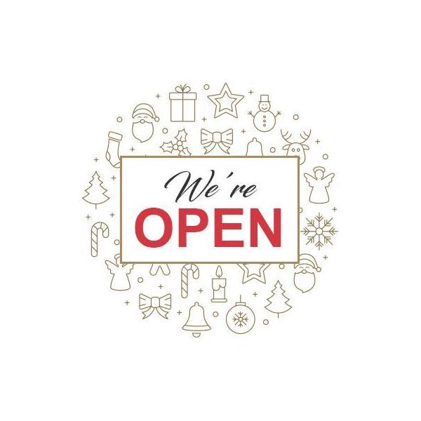 Orari di apertura fino a Natale