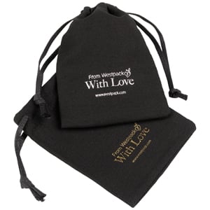 Personalised jewellery pouches sale