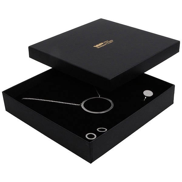 Order Boston Jewelry Box for Necklace Large Black